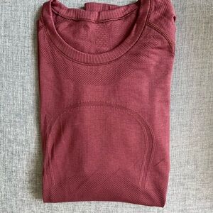 Lululemon Athletica Swiftly Tech Long Sleeve Shirt Size 4